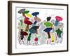 Umbrellas - Jack & Jill-Stella May DaCosta-Framed Giclee Print