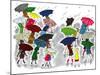 Umbrellas - Jack & Jill-Stella May DaCosta-Mounted Giclee Print