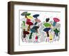 Umbrellas - Jack & Jill-Stella May DaCosta-Framed Giclee Print