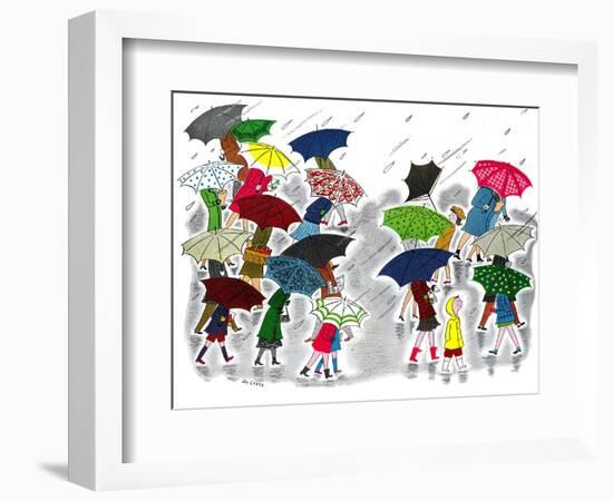 Umbrellas - Jack & Jill-Stella May DaCosta-Framed Giclee Print