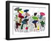 Umbrellas - Jack & Jill-Stella May DaCosta-Framed Giclee Print