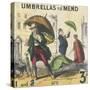 Umbrellas to Mend, Cries of London, C1840-TH Jones-Stretched Canvas