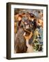 Umbrellas-Pierre-Auguste Renoir-Framed Art Print