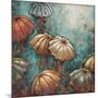 Umbrellas-Crystal Heath-Mounted Art Print