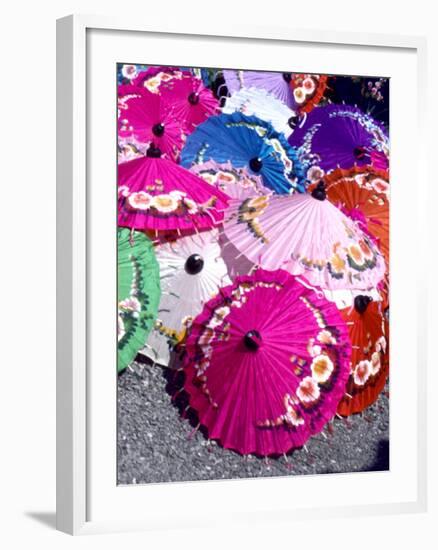 Umbrellas-null-Framed Photographic Print