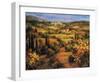 Umbria Panorama-S^ Hinus-Framed Art Print