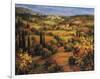 Umbria Panorama-S^ Hinus-Framed Art Print