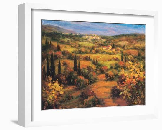 Umbria Panorama-S. Hinus-Framed Art Print