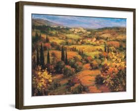 Umbria Panorama-S. Hinus-Framed Art Print