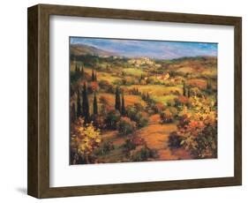 Umbria Panorama-S. Hinus-Framed Art Print