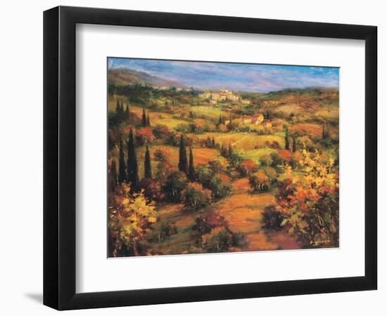 Umbria Panorama-S. Hinus-Framed Art Print