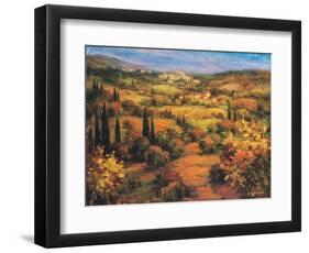 Umbria Panorama-S. Hinus-Framed Art Print