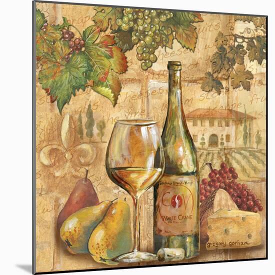 Umbrian Beauty - Wine-Gregory Gorham-Mounted Premium Giclee Print