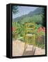 Umbrian Chair-Ditz-Framed Stretched Canvas