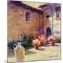 Umbrian Sunlight-Julie G. Pollard-Mounted Art Print