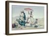 Umeer Dost Mohammed Khan, from "Characters and Costumes of Afghuanistan", Published 1843-Louis Hague-Framed Giclee Print