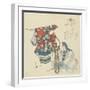 Umegae (Plum Branch), C. 1832-Toyota Hokkei-Framed Giclee Print