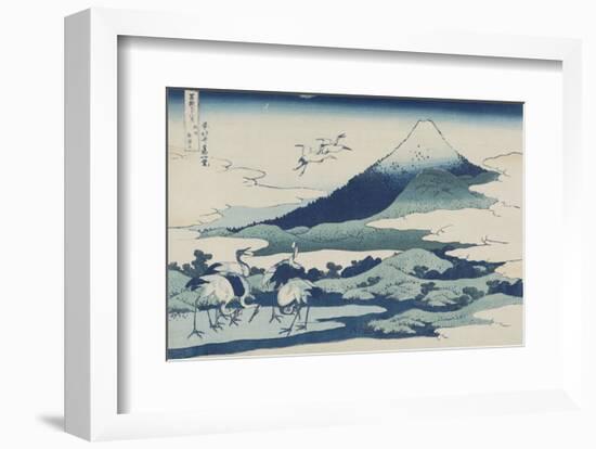 Umezawa Manor in Sagami Province-Katsushika Hokusai-Framed Art Print