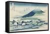 Umezawa Village in Sagami Province, 1831-1834-Katsushika Hokusai-Framed Stretched Canvas