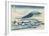 Umezawa Village in Sagami Province, 1831-1834-Katsushika Hokusai-Framed Giclee Print