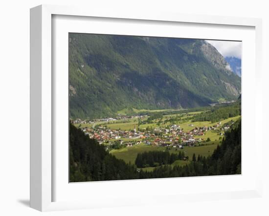 Umhausen, Otztal Valley, Tyrol, Austria, Europe-Gary Cook-Framed Photographic Print