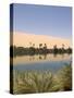 Umm El Ma Lake, Erg Awbari, Sahara Desert, Fezzan, Libya, North Africa, Africa-Pitamitz Sergio-Stretched Canvas