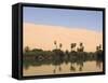 Umm El Ma Lake, Erg Awbari, Sahara Desert, Fezzan, Libya, North Africa, Africa-Pitamitz Sergio-Framed Stretched Canvas