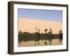 Umm El Ma Lake, Erg Awbari, Sahara Desert, Fezzan, Libya, North Africa, Africa-Pitamitz Sergio-Framed Photographic Print