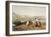 Umpanda Inspecting Troops at Nonduengi, 1849-George French Angas-Framed Giclee Print