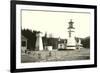 Umpqua Lighthouse, Oregon Coast-null-Framed Premium Giclee Print