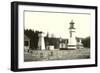 Umpqua Lighthouse, Oregon Coast-null-Framed Art Print