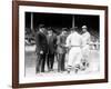 Umps and Managers, Giants and Red Sox World Series, Baseball Photo - New York, NY-Lantern Press-Framed Art Print