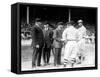 Umps and Managers, Giants and Red Sox World Series, Baseball Photo - New York, NY-Lantern Press-Framed Stretched Canvas