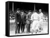 Umps and Managers, Giants and Red Sox World Series, Baseball Photo - New York, NY-Lantern Press-Framed Stretched Canvas