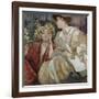 Umschlag Fuer Die Zeitschrift Town Topics New York, 1910-Alphonse Mucha-Framed Giclee Print