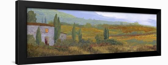 Un Altro Pomeriggio in Toscana-Guido Borelli-Framed Giclee Print