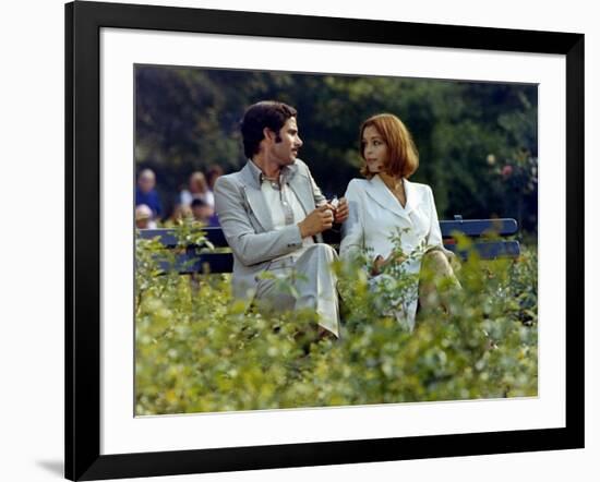 Un Amour by Pluie by Jean Claude Brialy with Romy Schneider and Nino Castelnuovo, 1973 (photo)-null-Framed Photo