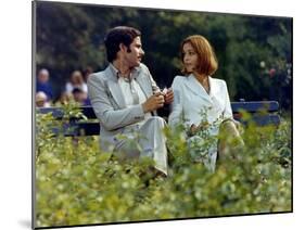 Un Amour by Pluie by Jean Claude Brialy with Romy Schneider and Nino Castelnuovo, 1973 (photo)-null-Mounted Photo