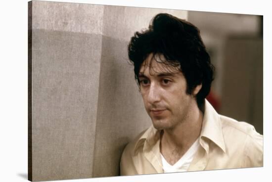 Un apres-midi by chien (DOG DAY AFTERNOON) by SidneyLumet with Al Pacino, 1975 (photo)-null-Stretched Canvas