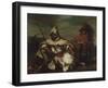 Un arabe-Eugene Delacroix-Framed Giclee Print