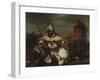 Un arabe-Eugene Delacroix-Framed Giclee Print