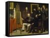 Un Atelier Aux Batignolles, 1870-Henri De Fantin-latour-Framed Stretched Canvas