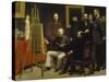 Un Atelier Aux Batignolles, 1870-Henri De Fantin-latour-Stretched Canvas