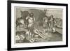 Un Atelier De Mouleur a L'Epoque De Bronze-Emile Antoine Bayard-Framed Giclee Print