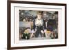 Un Bar Aux Folies Bergeres-Edouard Manet-Framed Premium Giclee Print