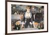 Un Bar Aux Folies Bergeres-Edouard Manet-Framed Art Print