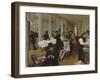 Un bureau de coton à la Nouvelle-Orléans-Edgar Degas-Framed Giclee Print