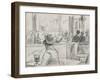 Un café, place du Théâtre Français-Edouard Manet-Framed Giclee Print