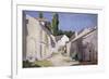 Un Chemin a Yerres, c.1879-Gustave Caillebotte-Framed Giclee Print
