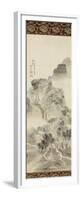 "Un chemin dans la montagne"-Shunsei Sha-Framed Premium Giclee Print